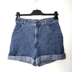 High-Waisted Denim Jeans